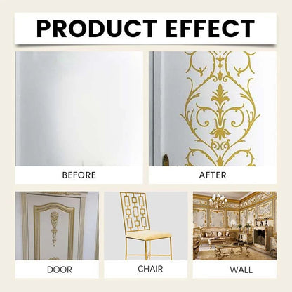🎨🏡Water-Based Weather-Resistant Gold Paint