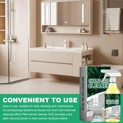 Oxalic Acid Bathroom Cleaner, Powerful Stain Remover✨