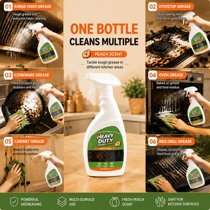 Heavy duty degreaser-Range Hood Cleaner Spray🧼🚀