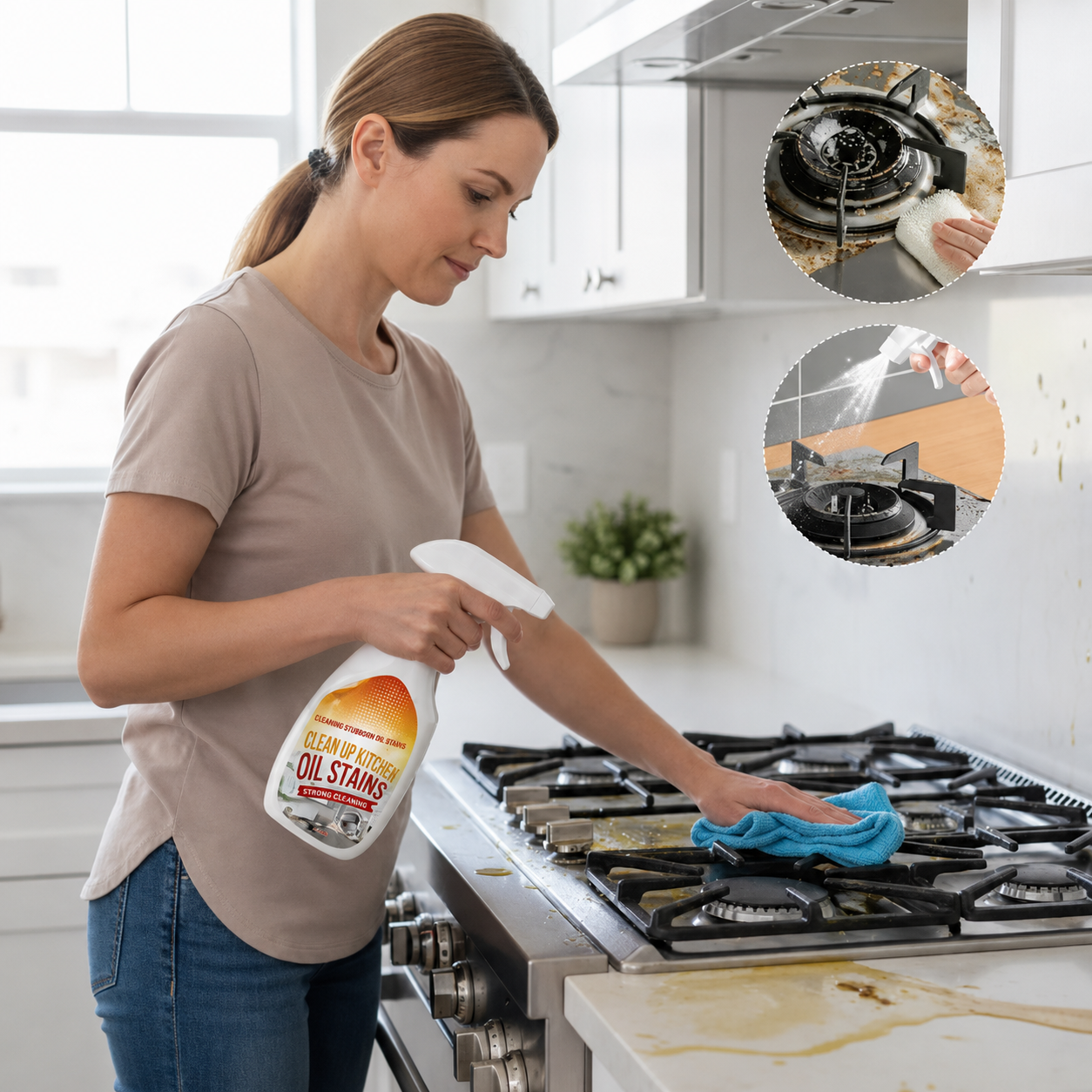 🔥 Heavy-Duty Kitchen Degreaser Foam Cleaner – Blast Grease in Seconds! 🧼